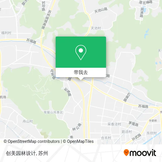 创美园林设计地图