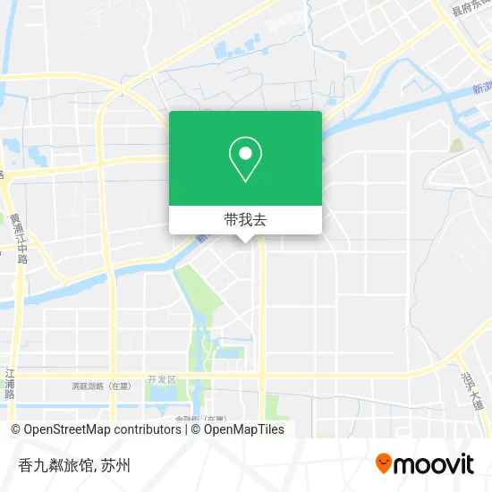 香九粼旅馆地图