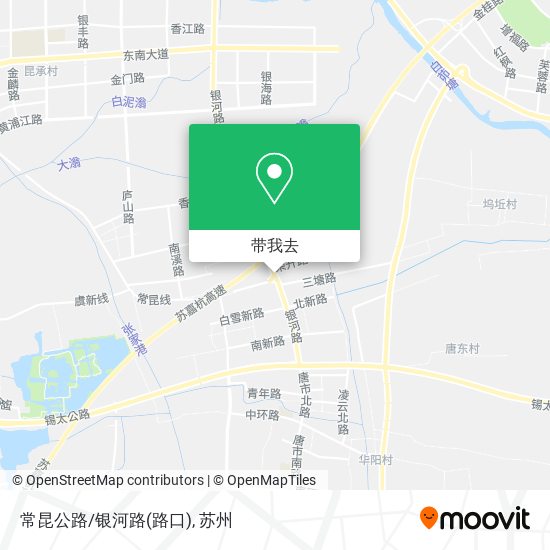 常昆公路/银河路(路口)地图