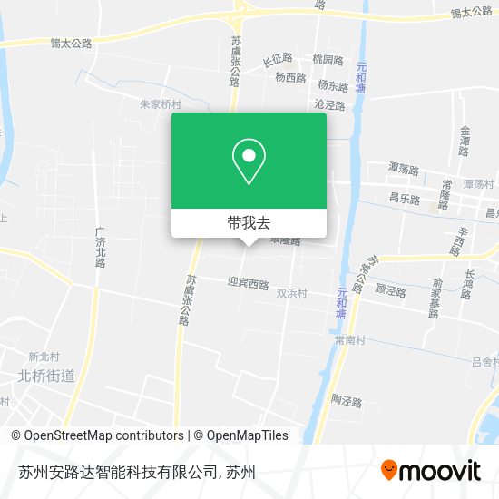 苏州安路达智能科技有限公司地图