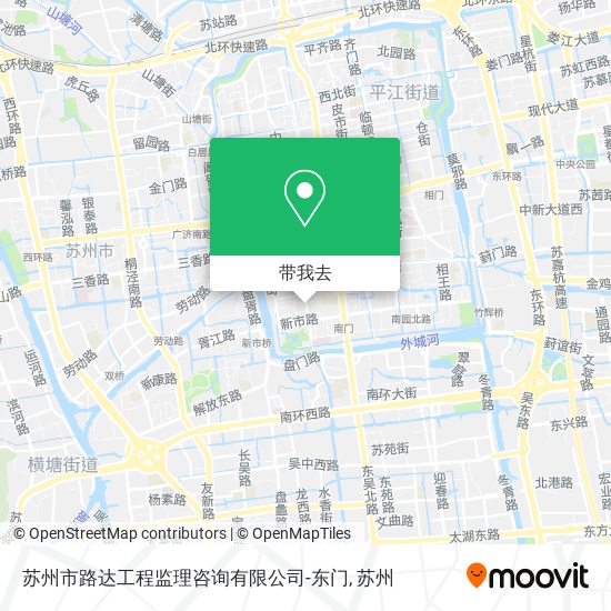 苏州市路达工程监理咨询有限公司-东门地图