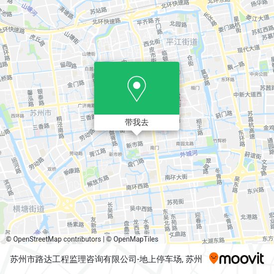 苏州市路达工程监理咨询有限公司-地上停车场地图