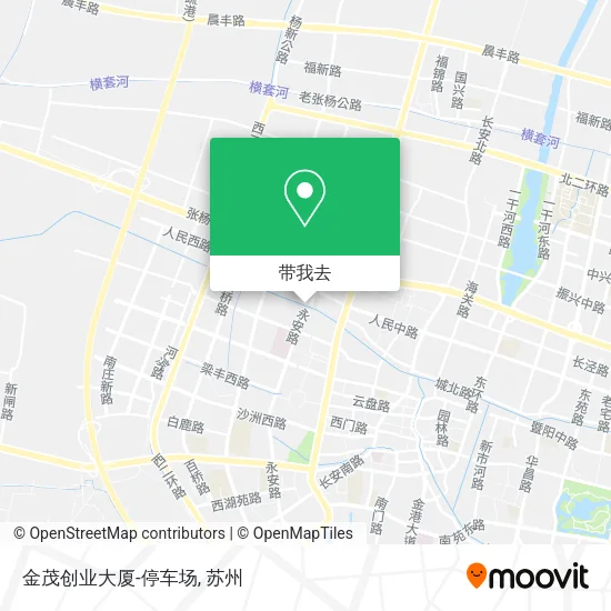 金茂创业大厦-停车场地图