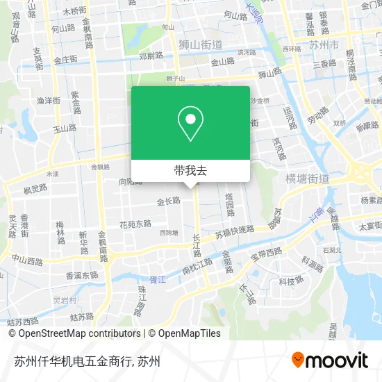 苏州仟华机电五金商行地图