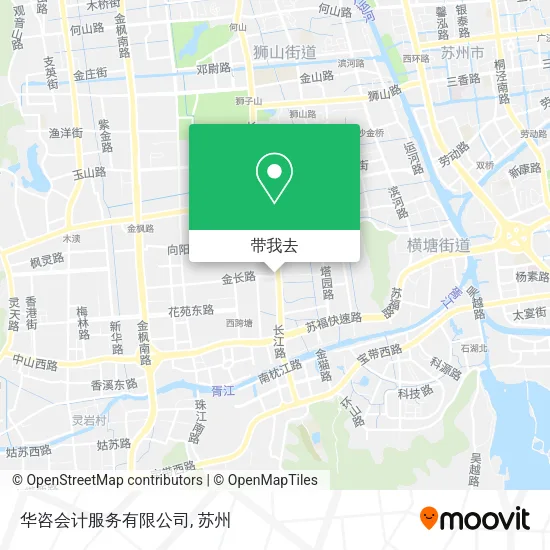 华咨会计服务有限公司地图