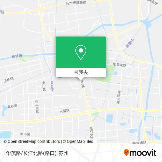 华茂路/长江北路(路口)地图