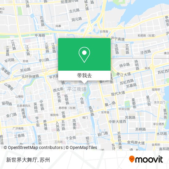 新世界大舞厅地图