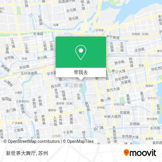 新世界大舞厅地图