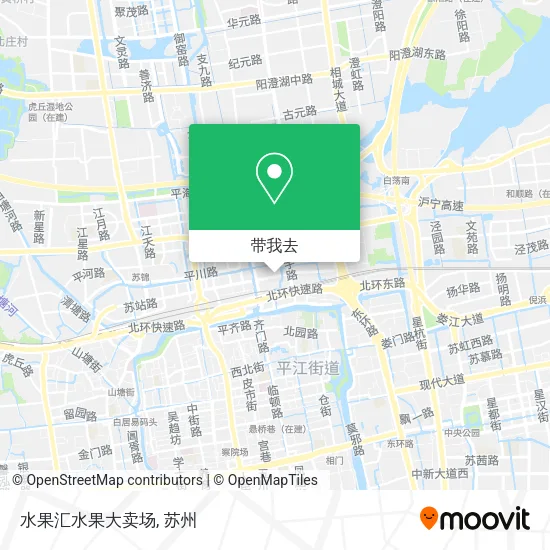 水果汇水果大卖场地图