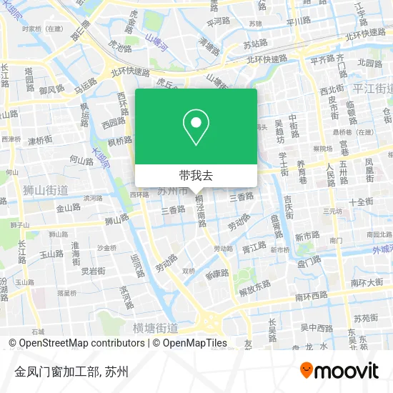 金凤门窗加工部地图