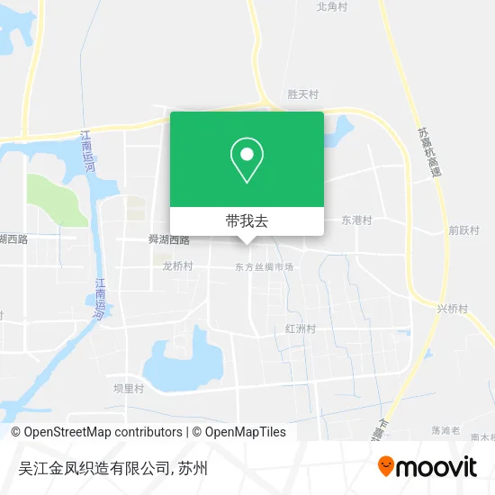 吴江金凤织造有限公司地图