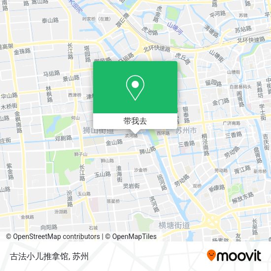 古法小儿推拿馆地图