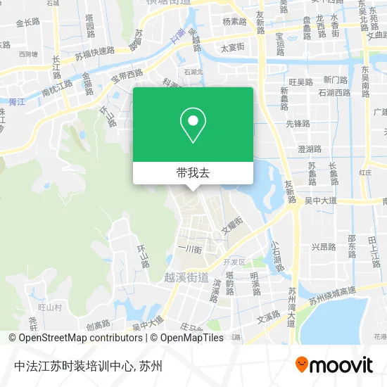 中法江苏时装培训中心地图