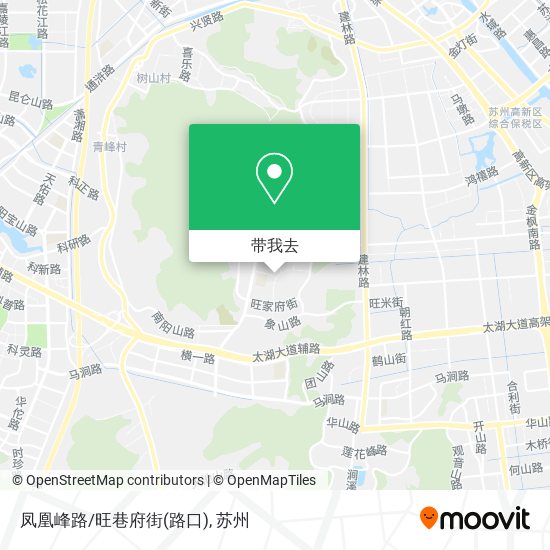 凤凰峰路/旺巷府街(路口)地图