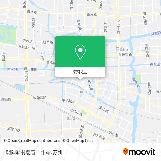 朝阳新村慈善工作站地图