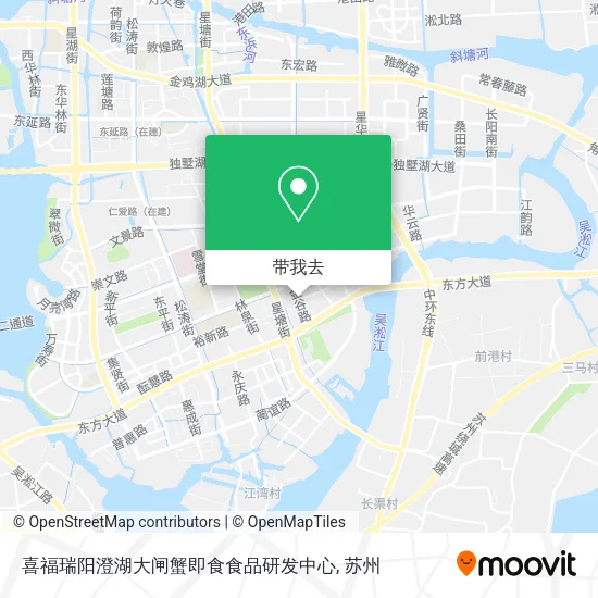 喜福瑞阳澄湖大闸蟹即食食品研发中心地图