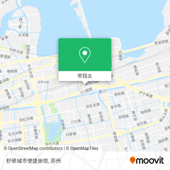 舒驿城市便捷旅馆地图