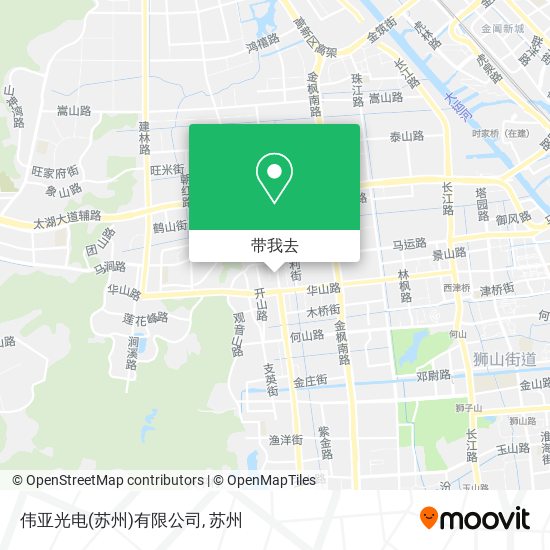 伟亚光电(苏州)有限公司地图