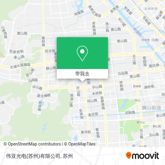 伟亚光电(苏州)有限公司地图