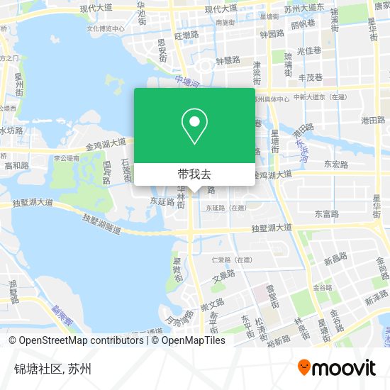 锦塘社区地图