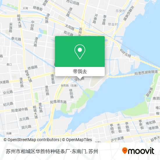苏州市相城区华胜特种链条厂-东南门地图