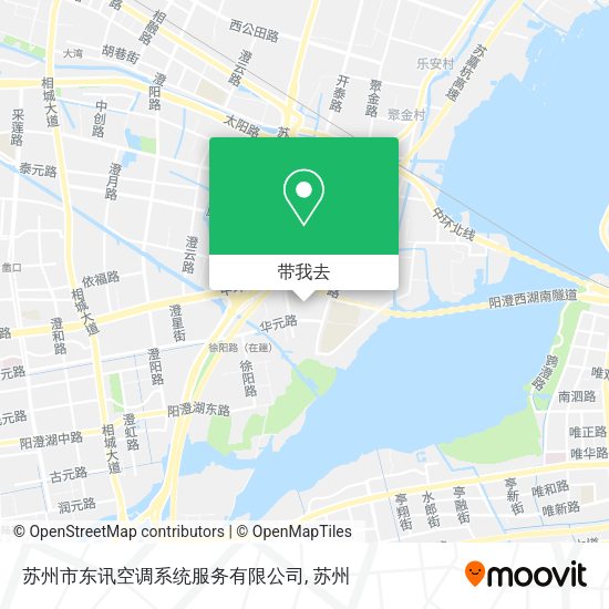 苏州市东讯空调系统服务有限公司地图