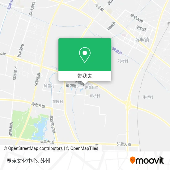 鹿苑文化中心地图