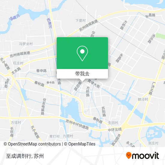 至成调剂行地图