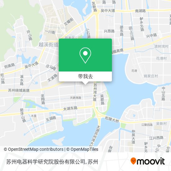 苏州电器科学研究院股份有限公司地图