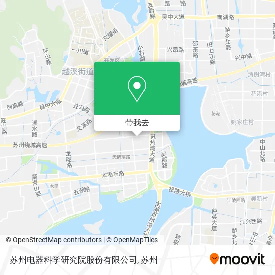 苏州电器科学研究院股份有限公司地图