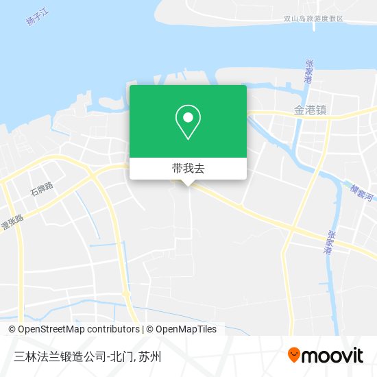三林法兰锻造公司-北门地图