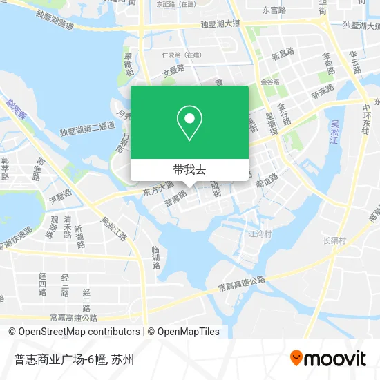 普惠商业广场-6幢地图
