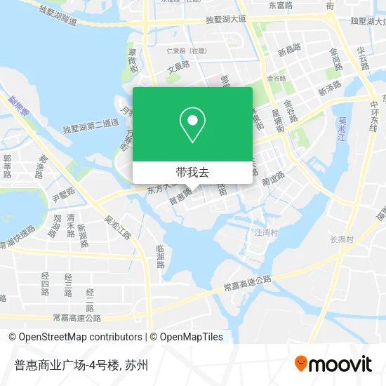 普惠商业广场-4号楼地图