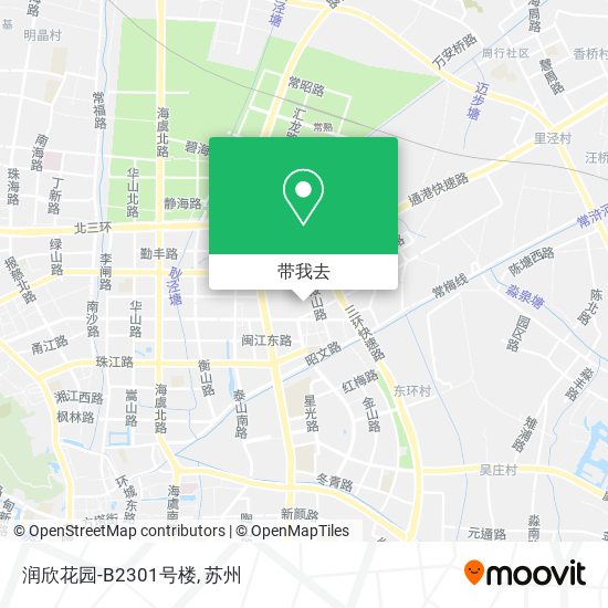 润欣花园-B2301号楼地图