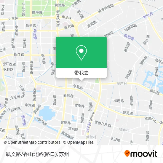 凯文路/香山北路(路口)地图