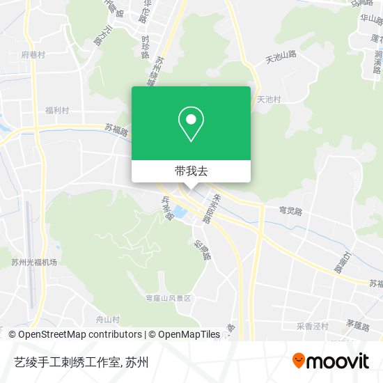 艺绫手工刺绣工作室地图