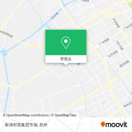 新湖邻里集贸市场地图