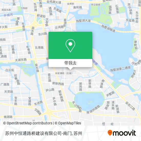 苏州中恒通路桥建设有限公司-南门地图