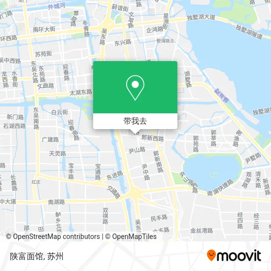 陕富面馆地图
