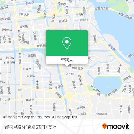 邵塔里路/谷香路(路口)地图