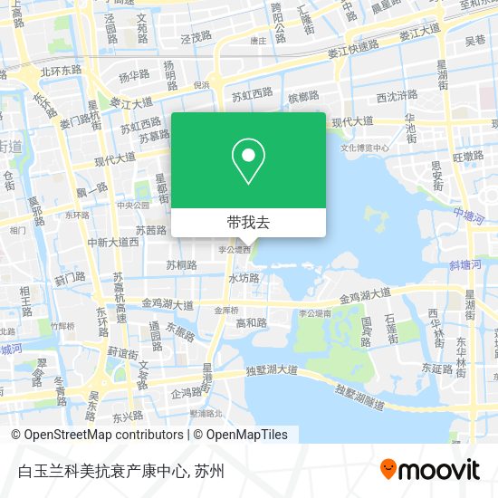 白玉兰科美抗衰产康中心地图