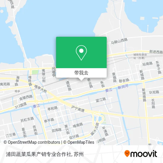 浦田蔬菜瓜果产销专业合作社地图