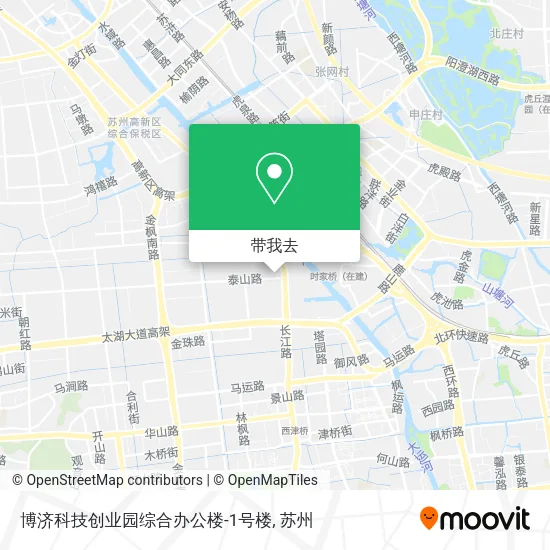 博济科技创业园综合办公楼-1号楼地图