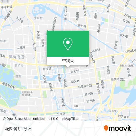 花圆餐厅地图