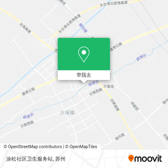 涂松社区卫生服务站地图