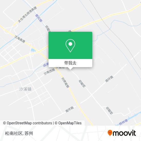 松南社区地图