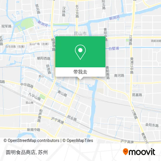 圆明食品商店地图