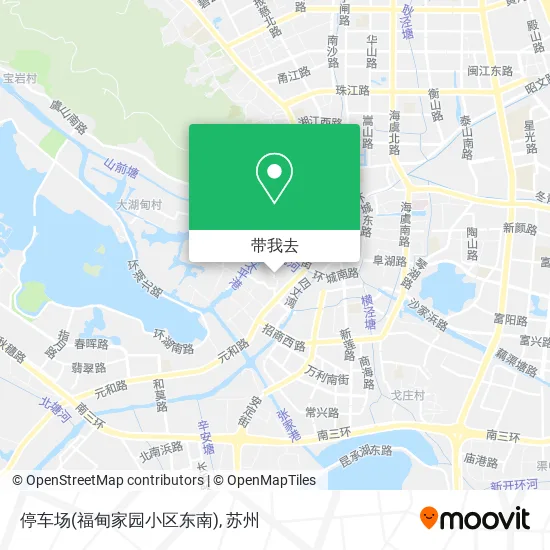 停车场(福甸家园小区东南)地图
