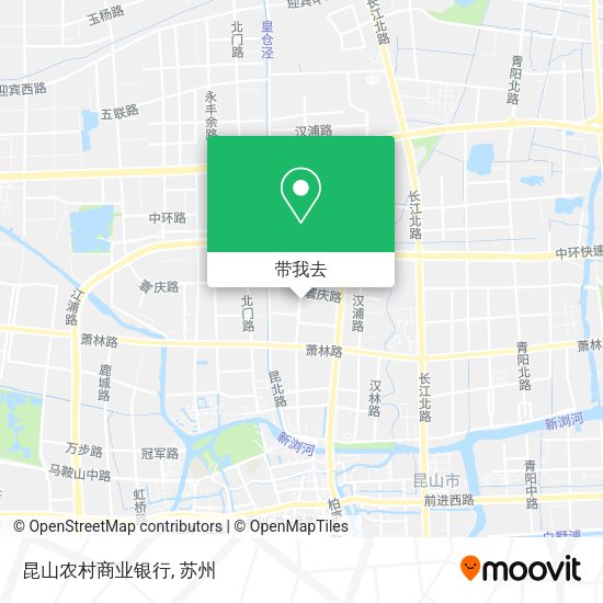 昆山农村商业银行地图