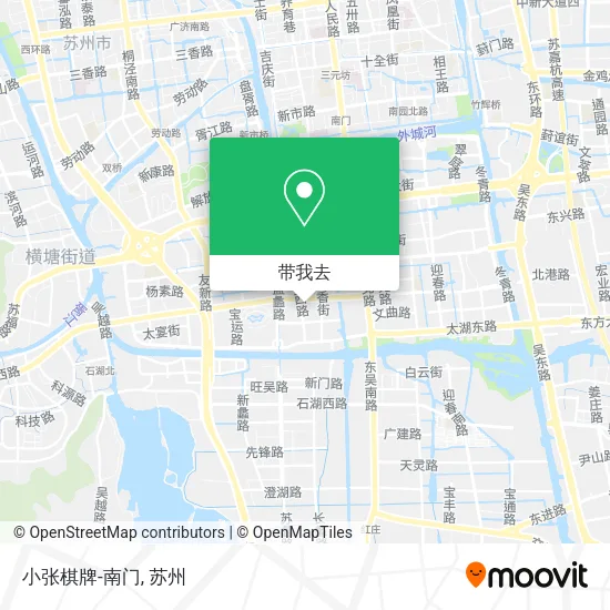 小张棋牌-南门地图